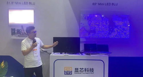 顯芯科技AM Mini LED背光產品驚艷亮相，中介服務新范式賦能科技轉化